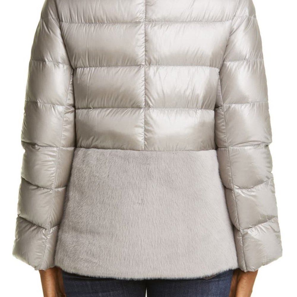 Herno Ultralight Down Puffer Jacket With Faux Fur… - image 5
